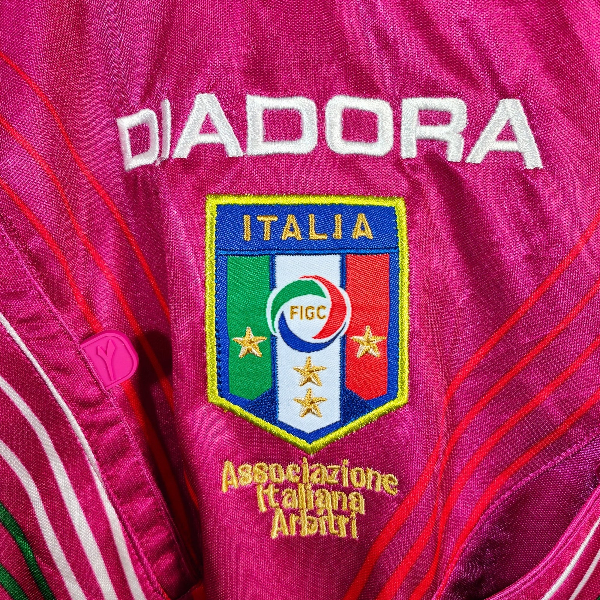 Referee Serie A Italy Shirt Pink - BNWT - (XL) - Eternal Pitch