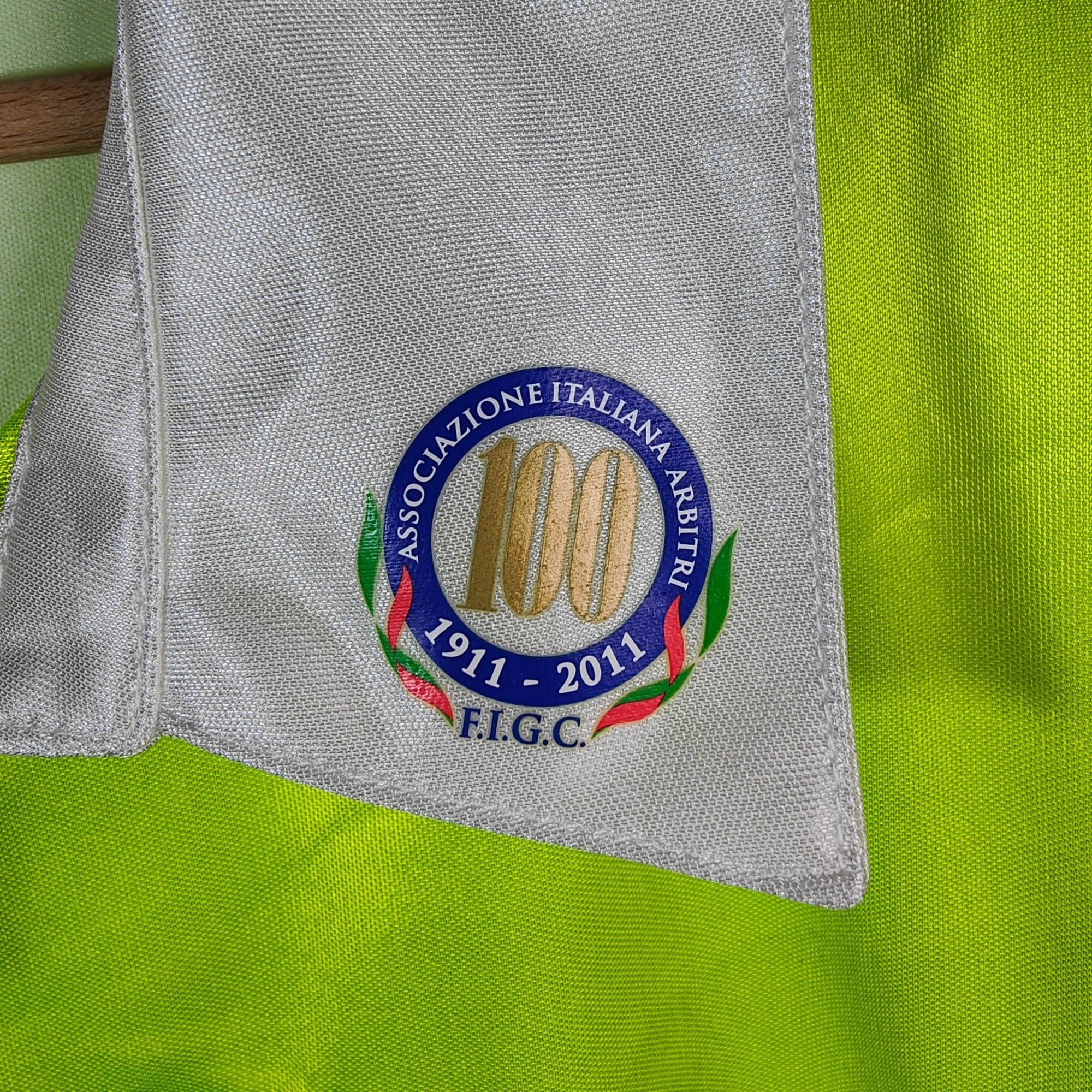 Referee Serie A Italy Shirt Yellow - 9.5/10 - (L) - Eternal Pitch