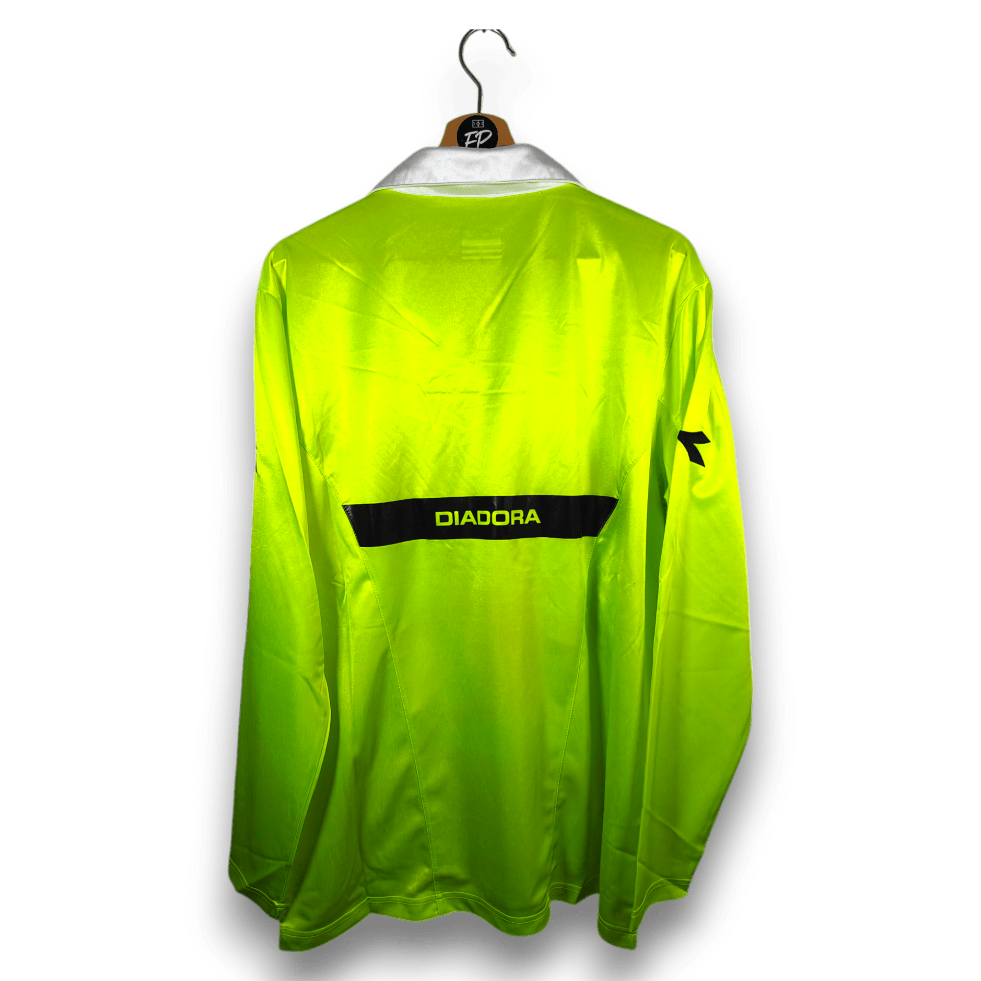 Referee Serie A Italy Shirt Yellow - 9.5/10 - (L) - Eternal Pitch