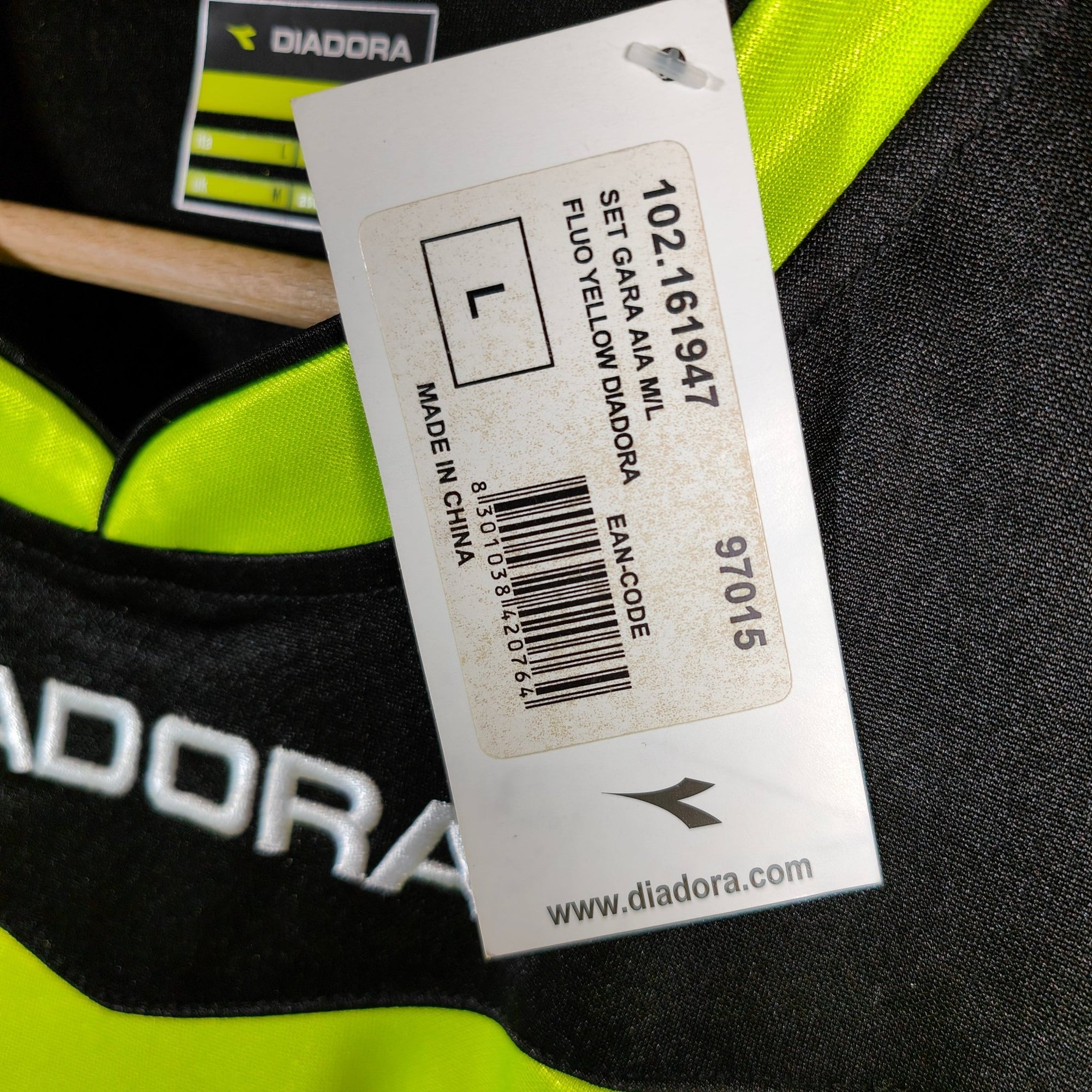 Referee Serie A Italy Shirt Yellow - BNWT - (L) - Eternal Pitch