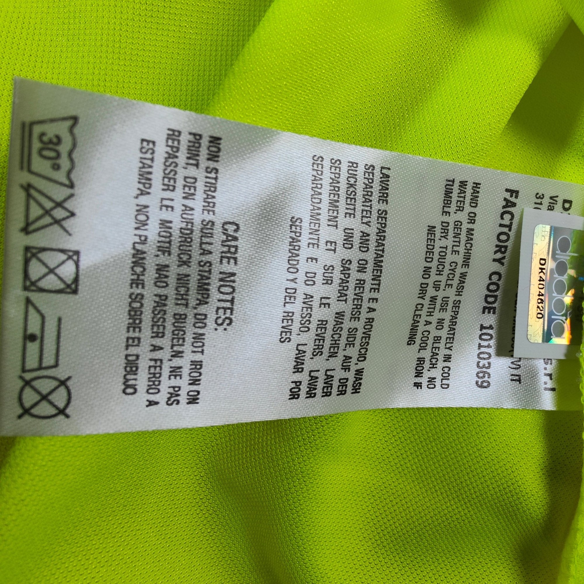 Referee Serie A Italy Shirt Yellow - BNWT - (L) - Eternal Pitch