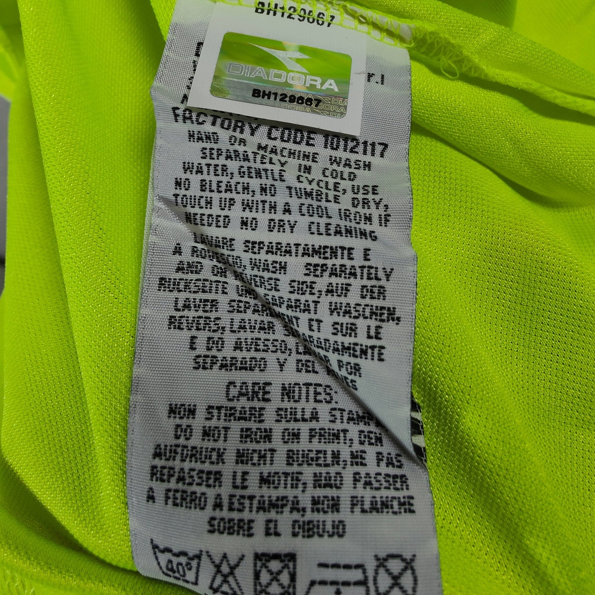 Referee Serie A Italy Shirt Yellow - BNWT - (L) - Eternal Pitch
