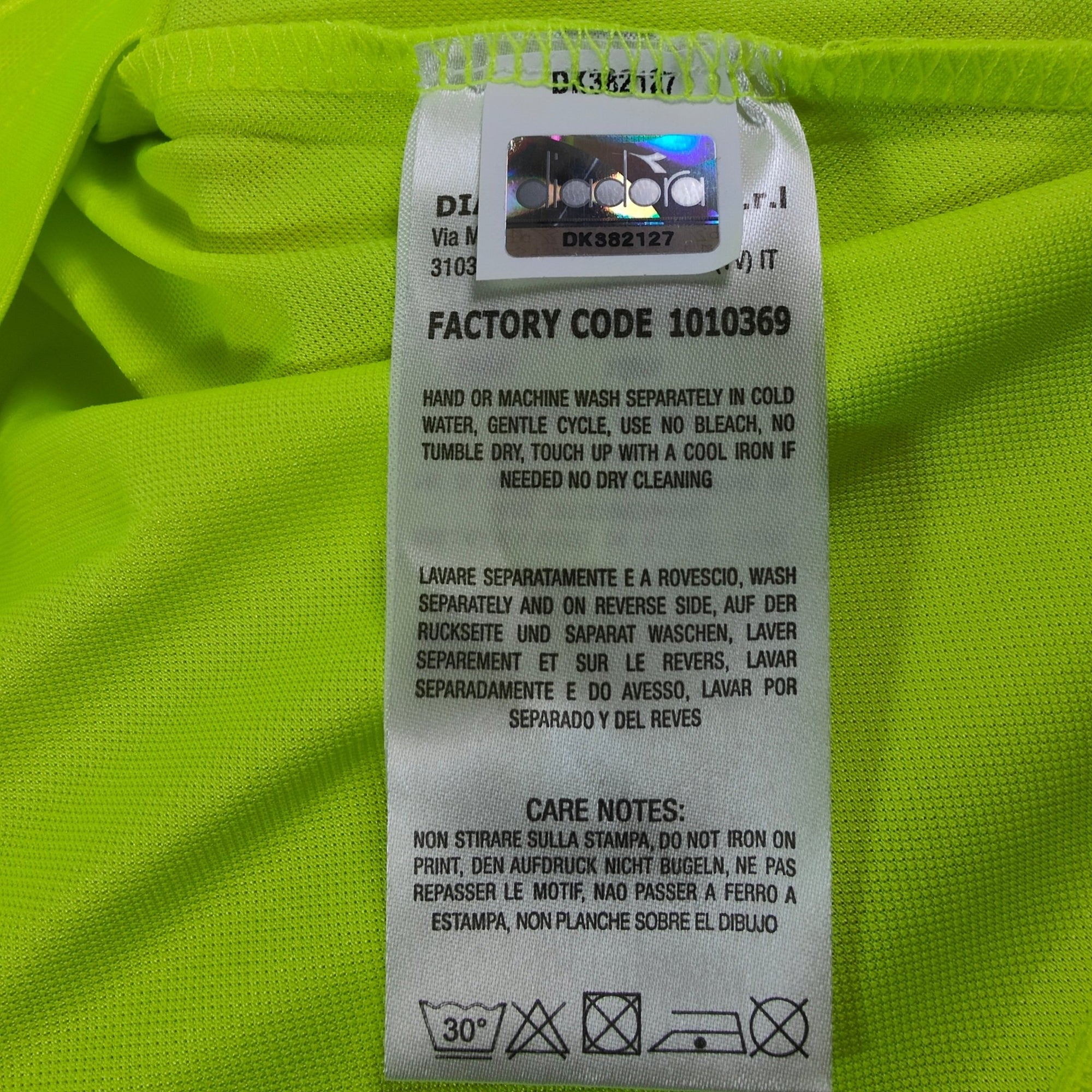 Referee Serie A Italy Shirt Yellow - BNWT - (XL) - Eternal Pitch