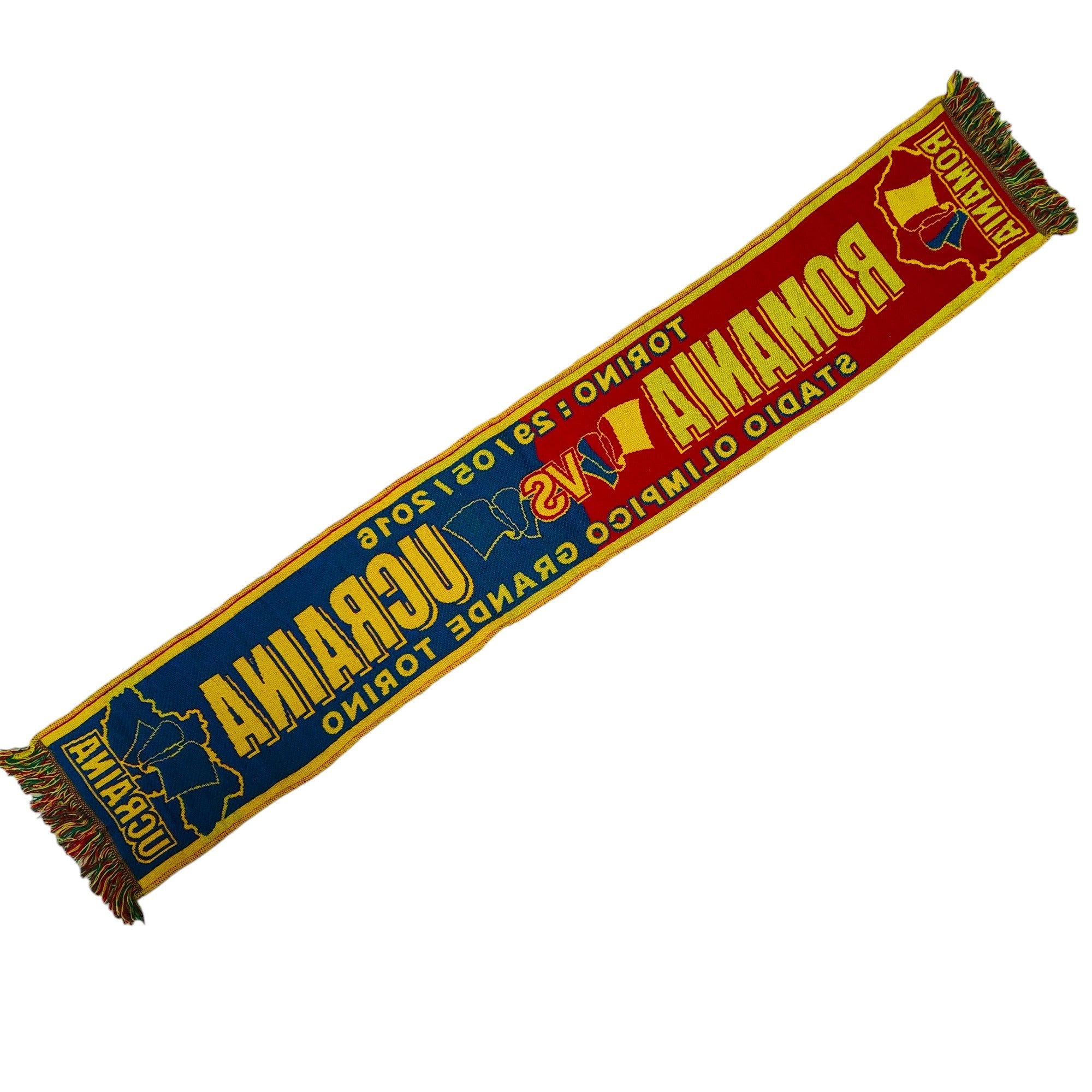 Romania vs Ucraina Scarf - Eternal Pitch
