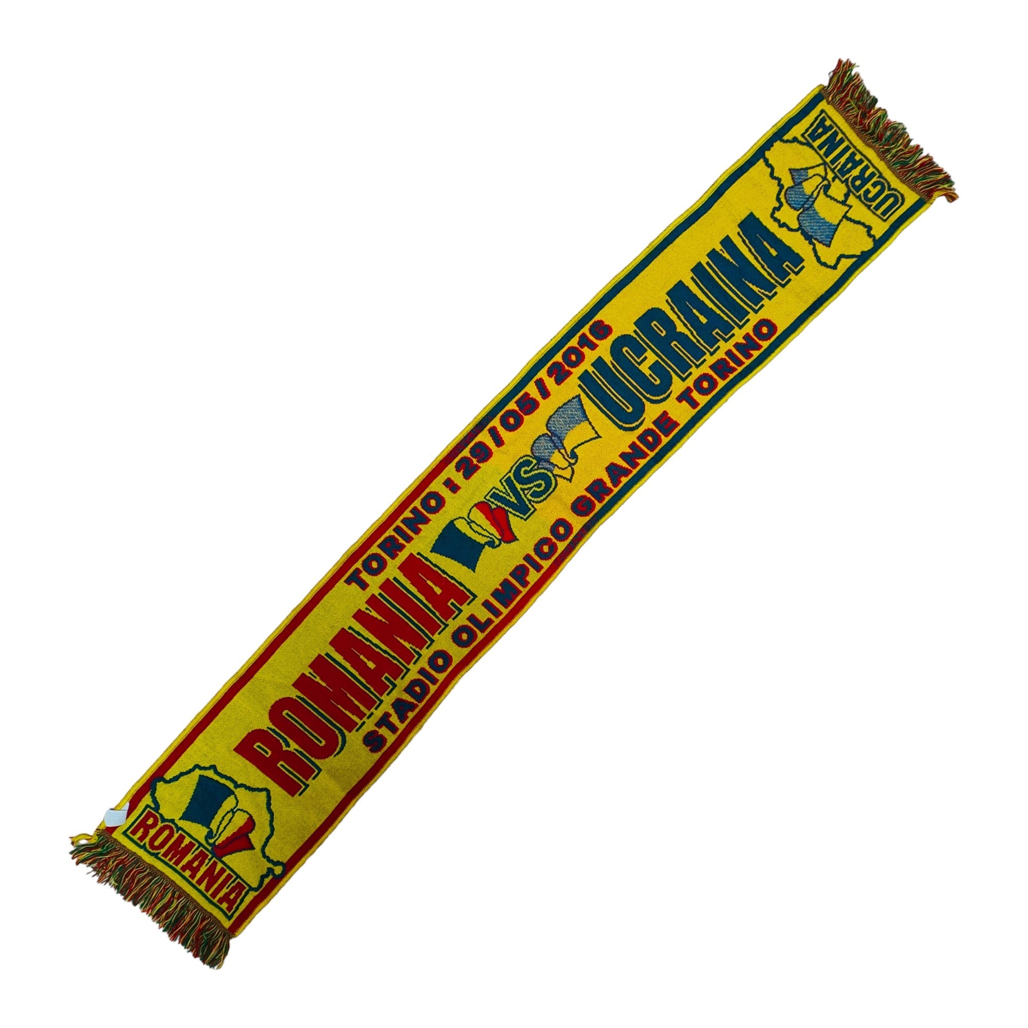 Romania vs Ucraina Scarf - Eternal Pitch